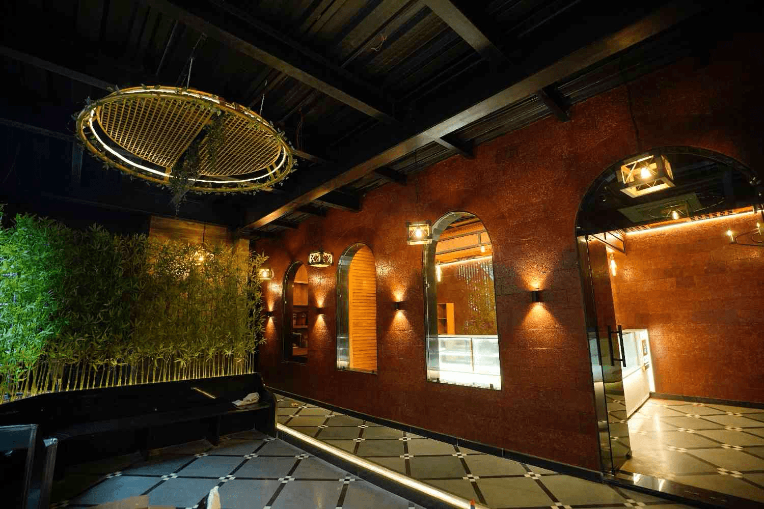 Amber dining area — 2